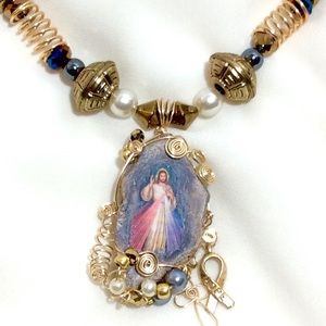 Jesus Divine Mercy Pendant Jewelry